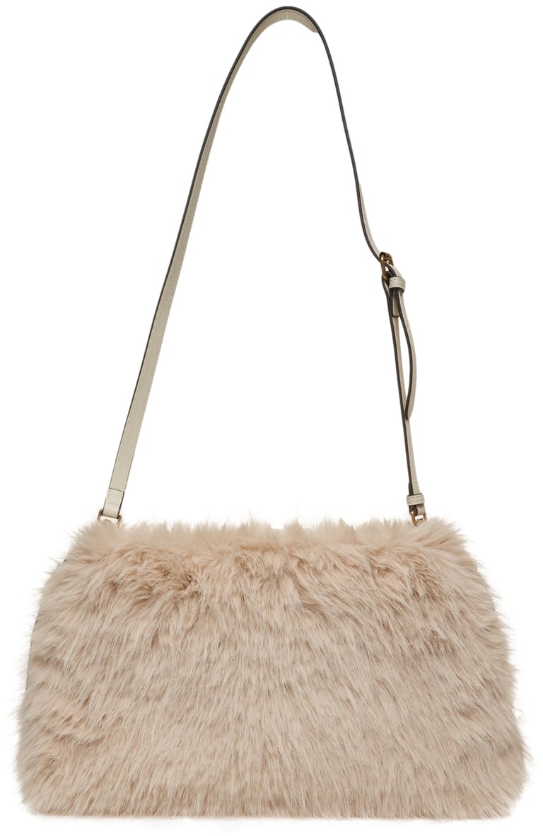 Pinko Borsa in ecopelliccia 'Aspen' Beige