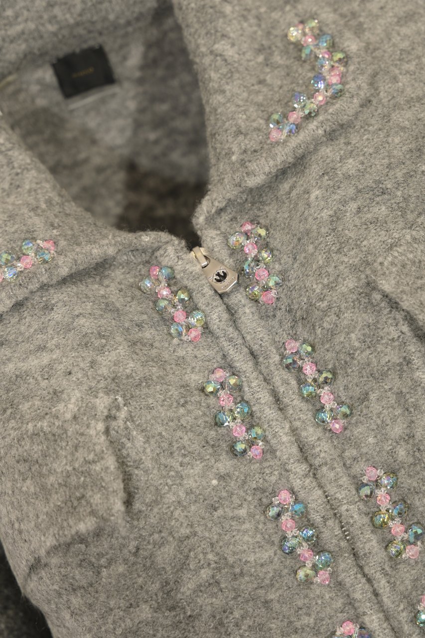 Pinko Jackets Grigiomonumento Gr Grijs