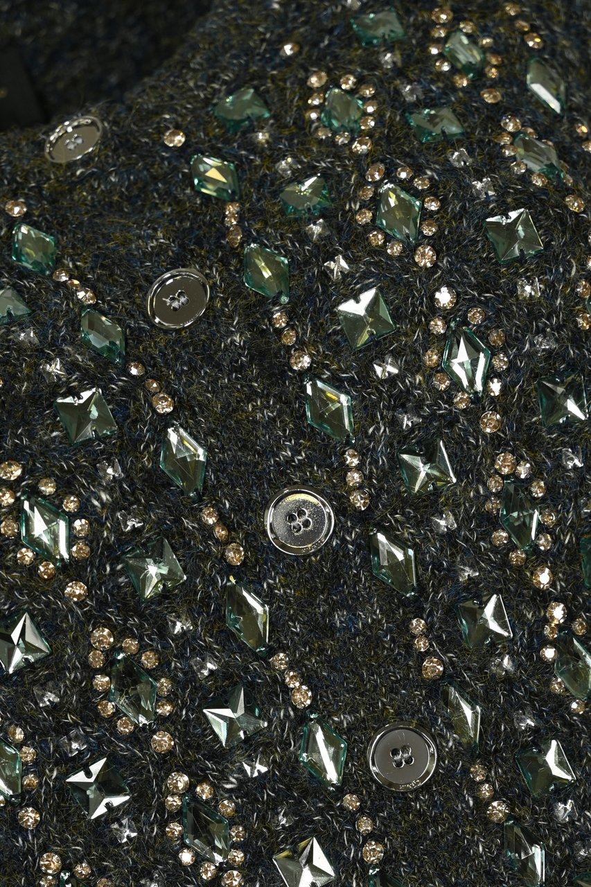 Pinko Sweaters Grigiobluverde Grijs