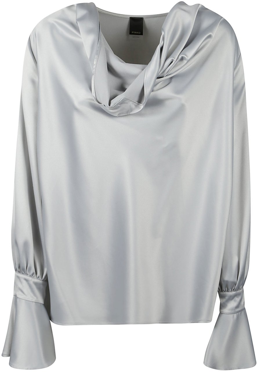 Pinko Filipa Blouse Grey Grijs