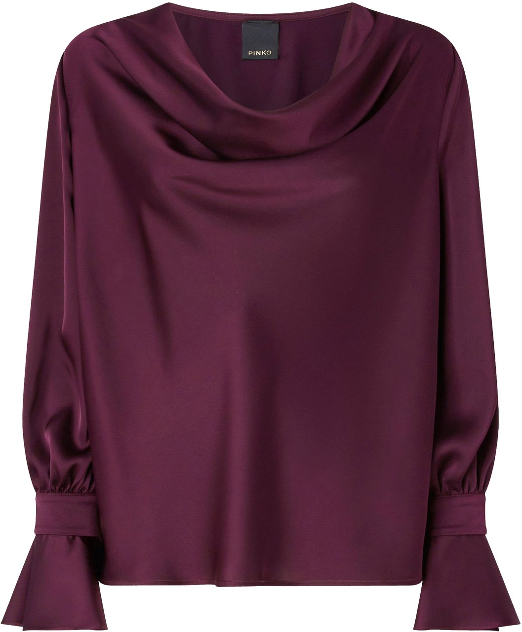 Pinko Shirts Bordeauxdegustaz Vino Maroon