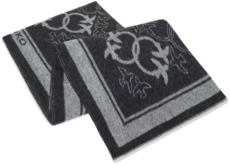 Pinko Scarfs Black Zwart
