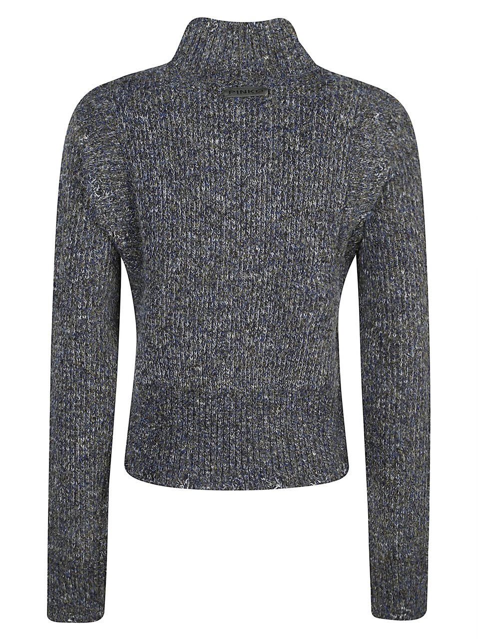 Pinko Proud Mary Turtle Neck Sweater Grey Grijs