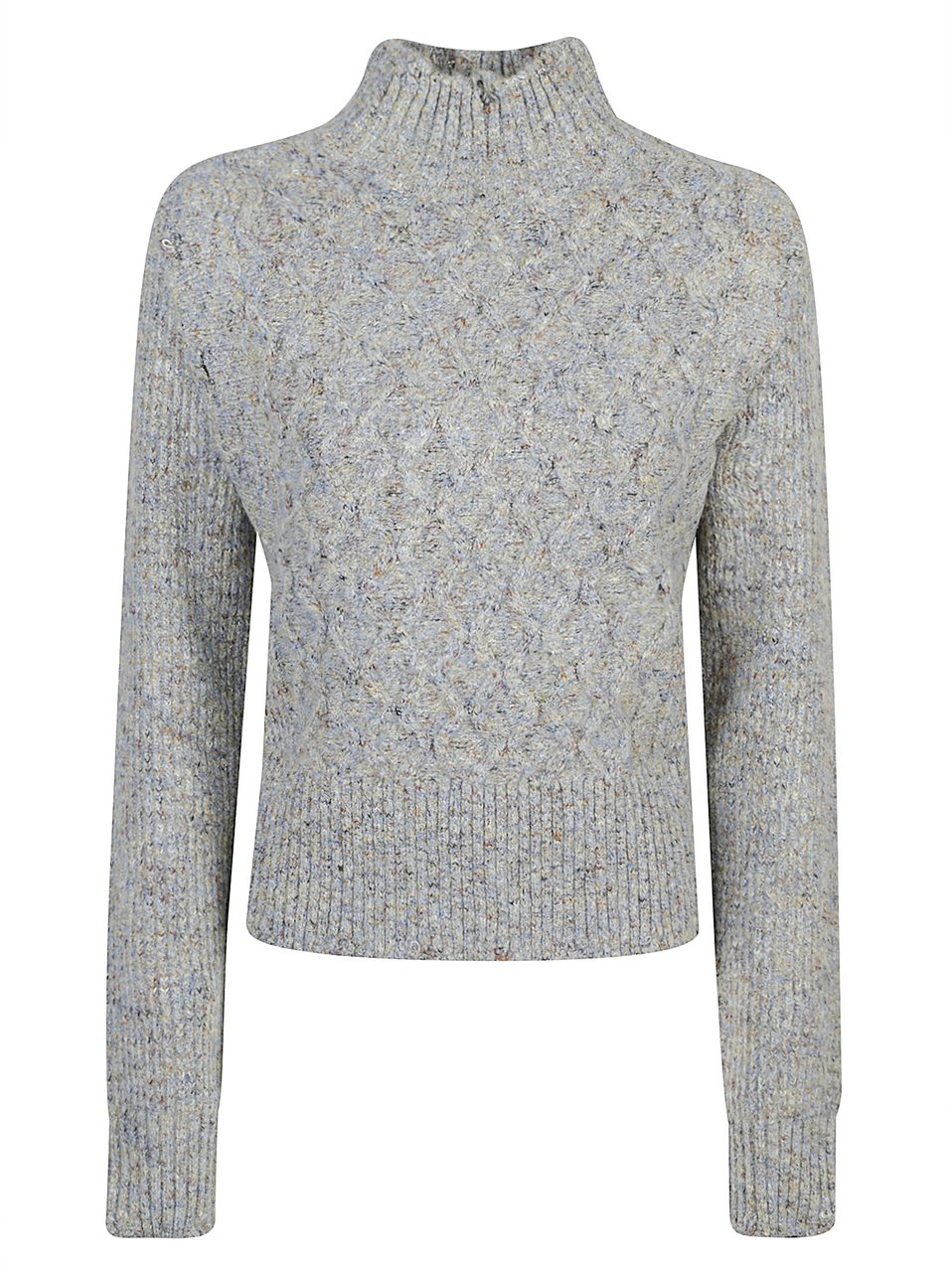 Pinko Proud Mary Turtle Neck Sweater Green Groen