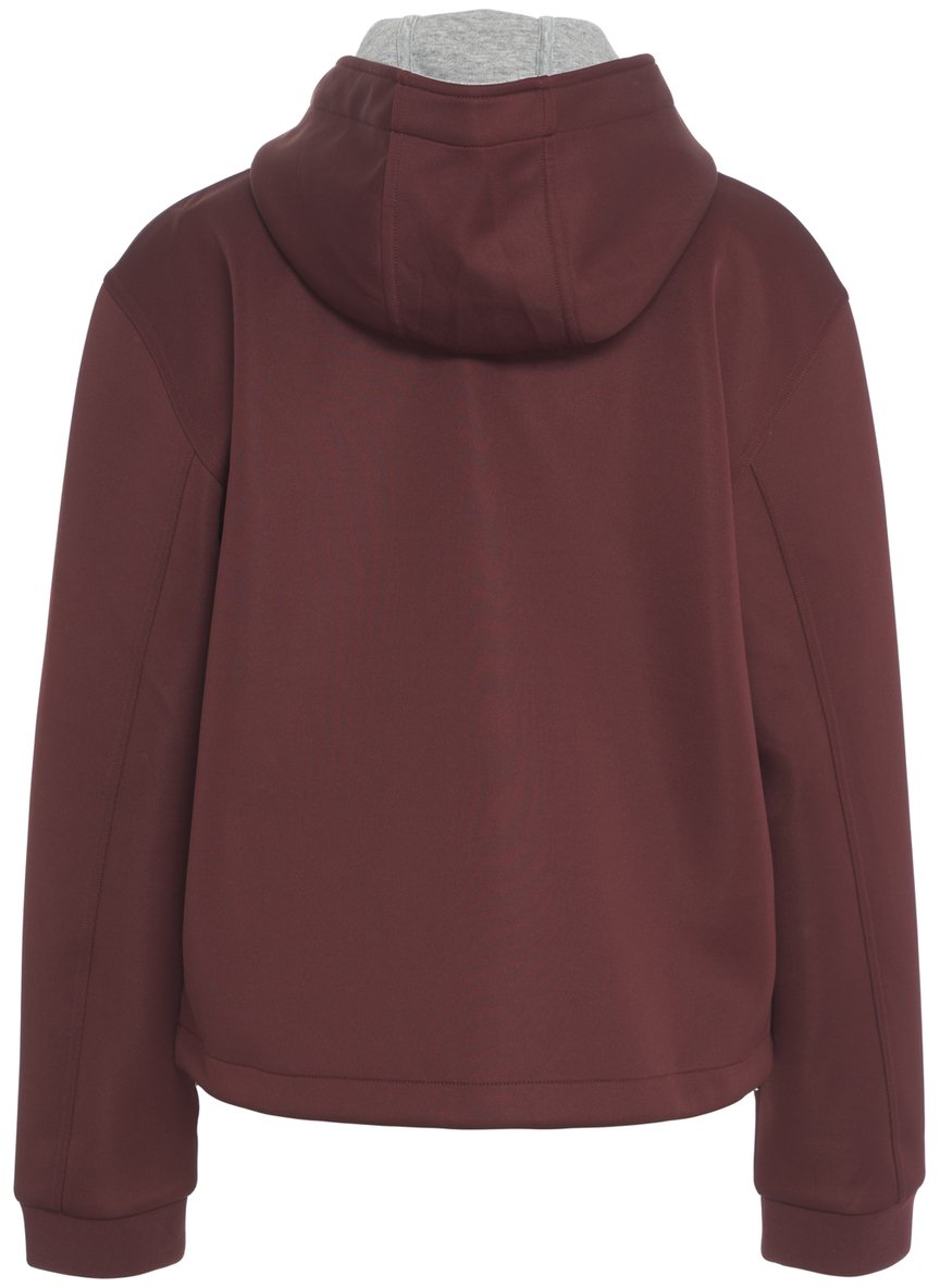 Pinko Giacca con cappuccio e applicazioni Rood