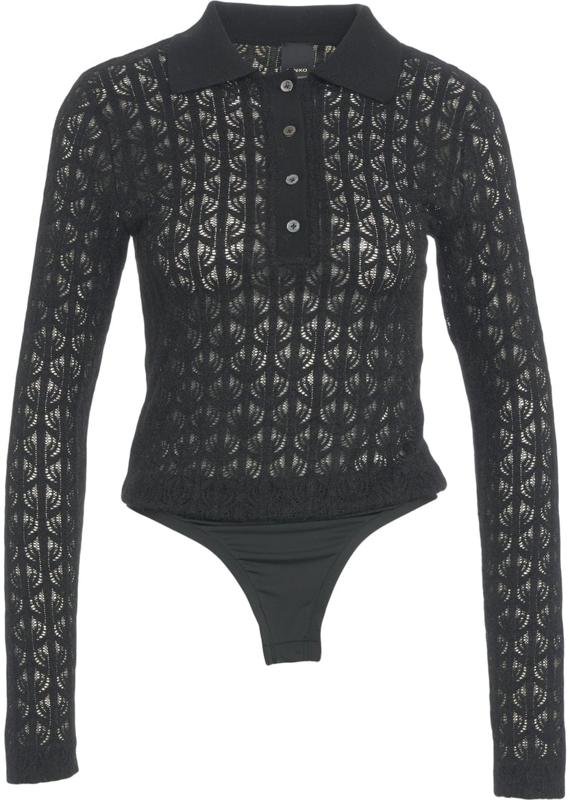 Pinko Knit body 'Yoana' Zwart