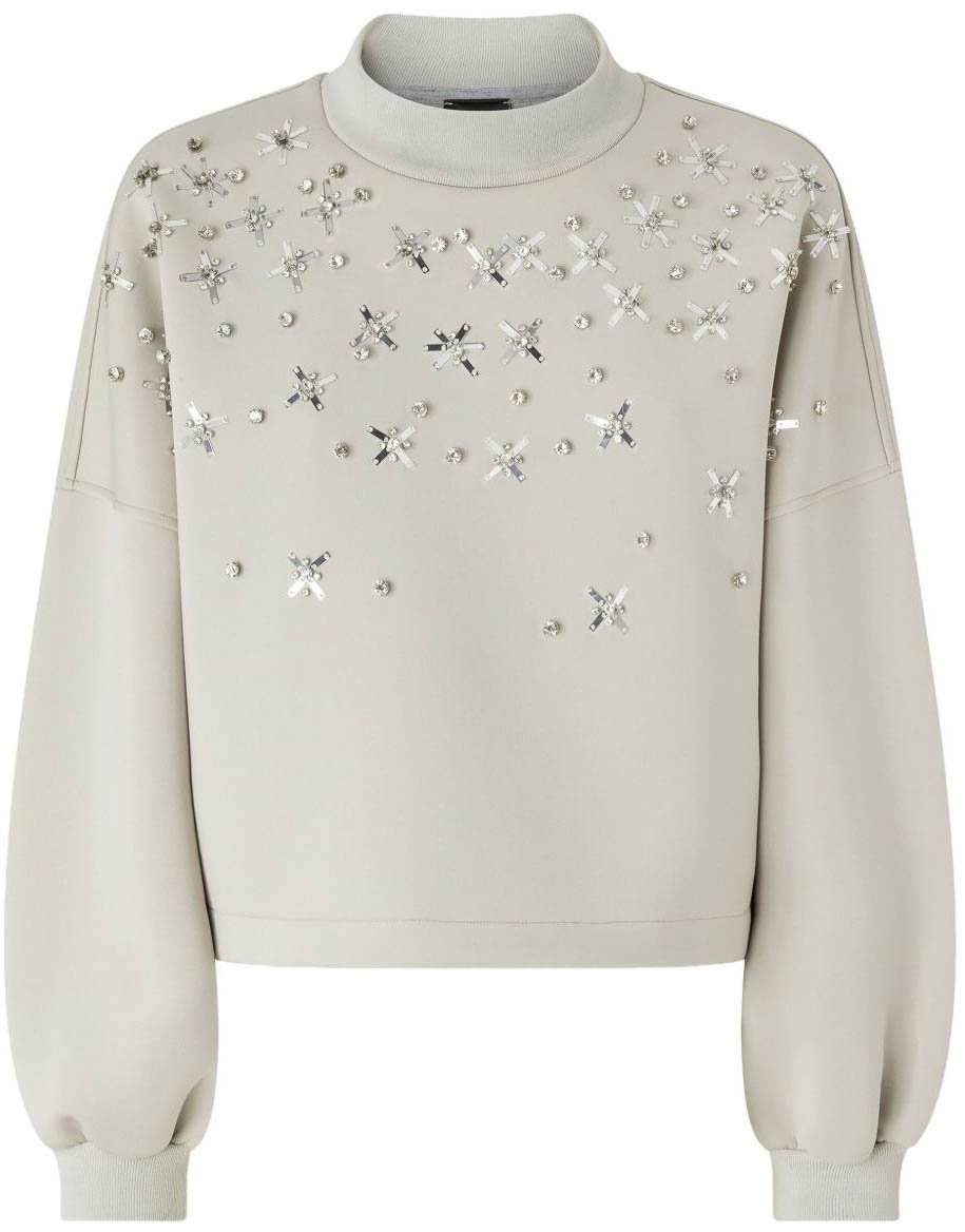 Pinko Sweaters Grey Grijs