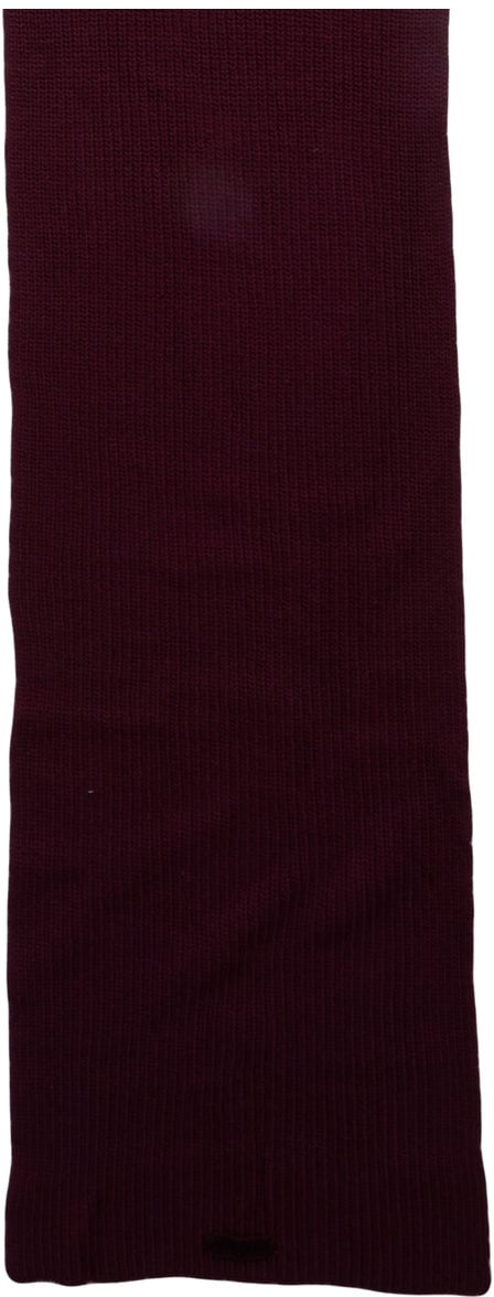 Pinko Ribbed scarf 'Slovenia' Rood