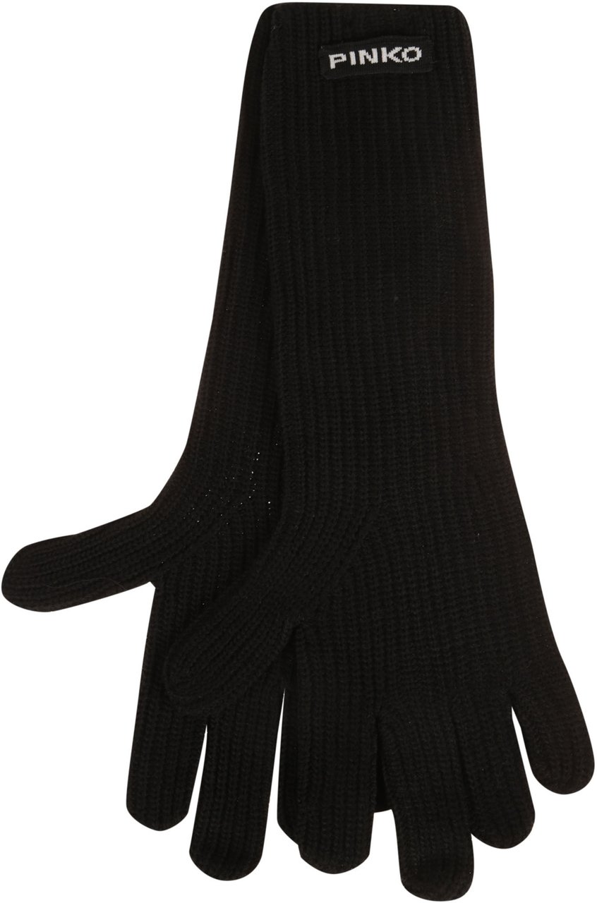 Pinko Grecia Gloves Black Zwart