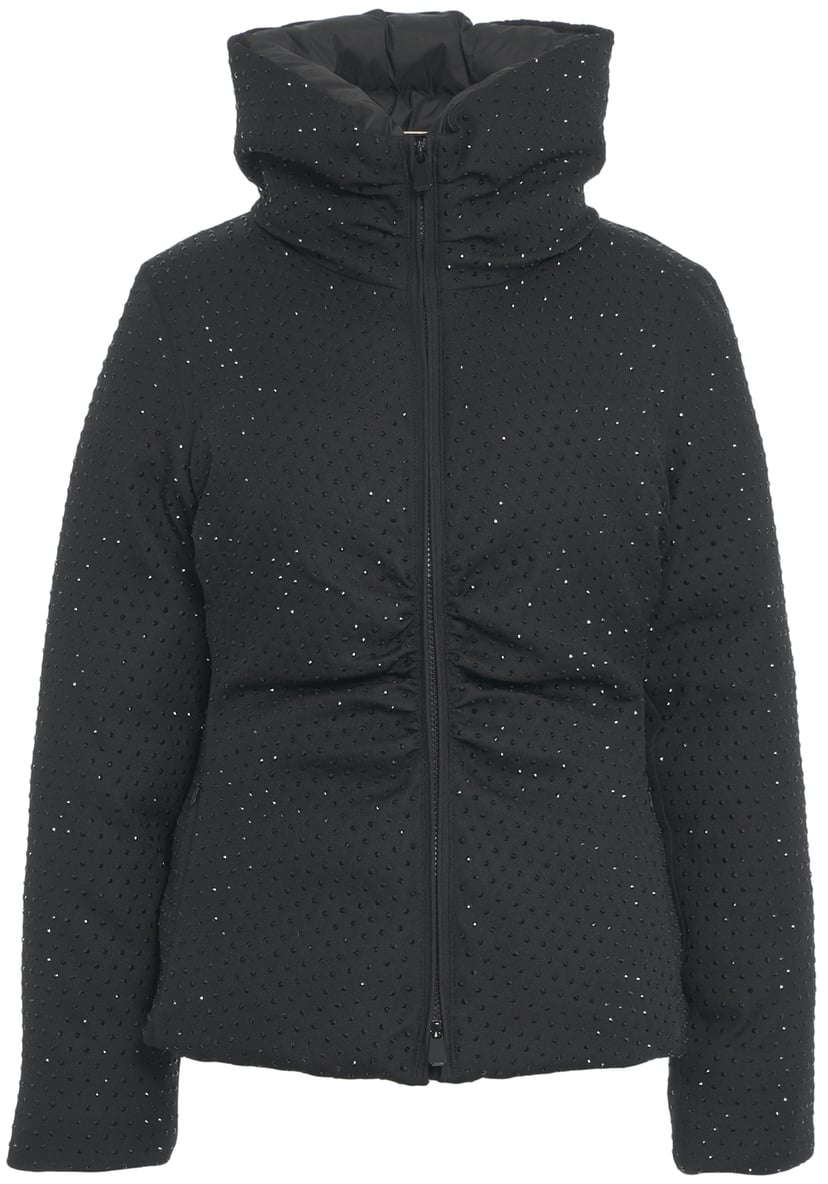 Pinko Piumino con strass Zwart