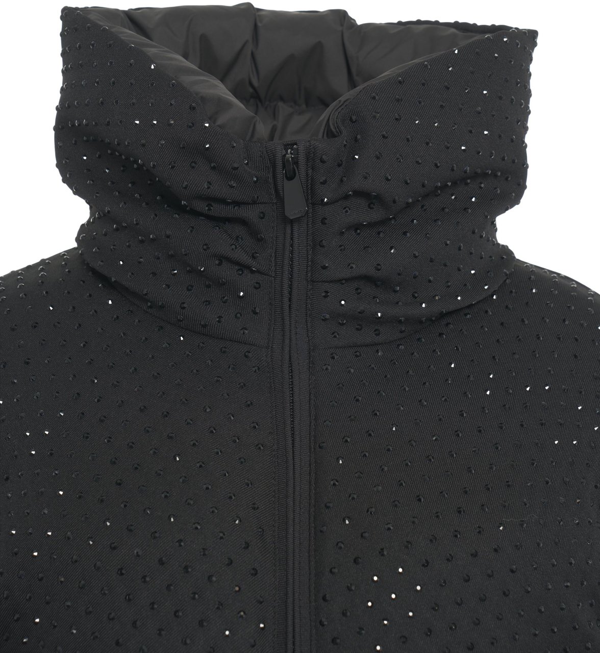 Pinko Piumino con strass Zwart