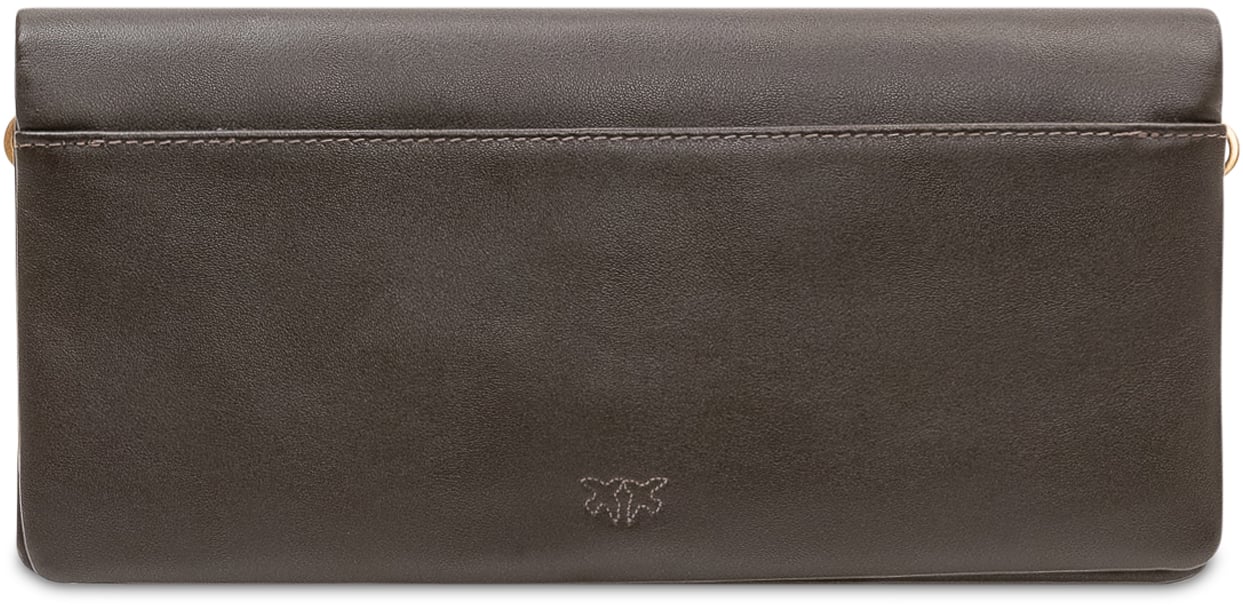 Pinko Borsa Click Soft Orizzontale con Patta Bruin
