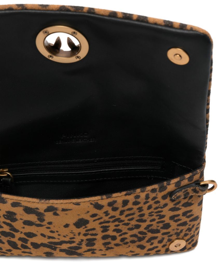 Pinko Bags Spotted Beige
