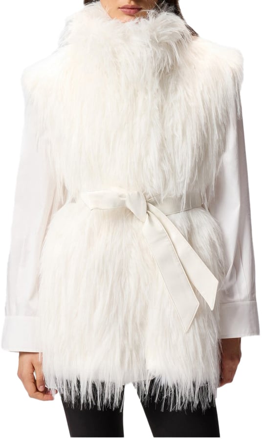 Pinko Waistcoats White Wit