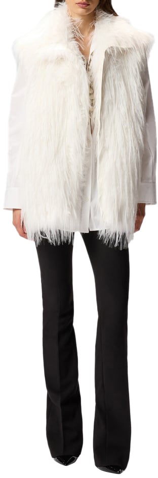 Pinko Waistcoats White Wit