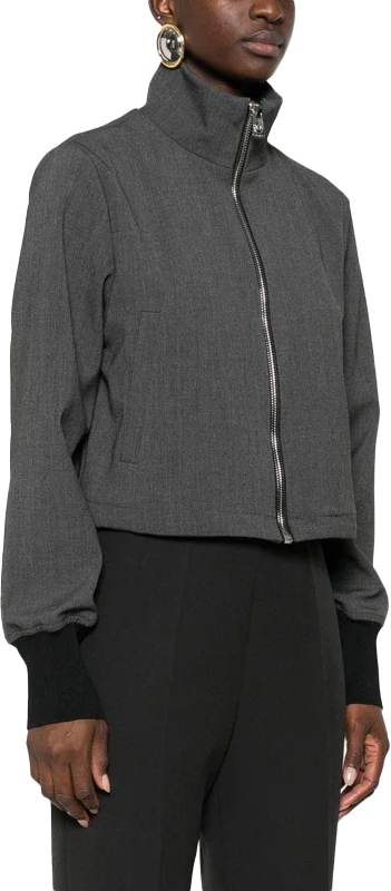 Pinko Coats Grey Dark Grijs