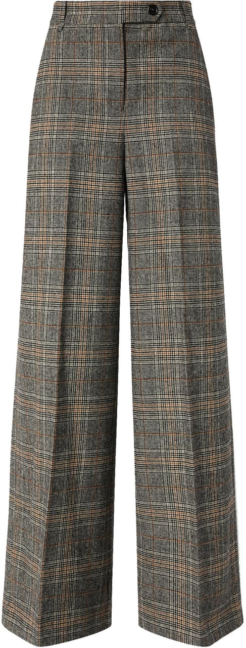 Pinko Trousers Mult Beigegrigiogiallo Beige