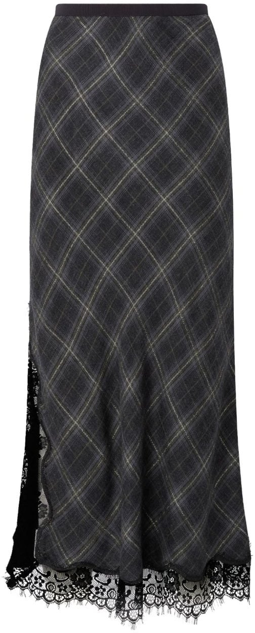 Pinko Skirts Grigioargento Grijs