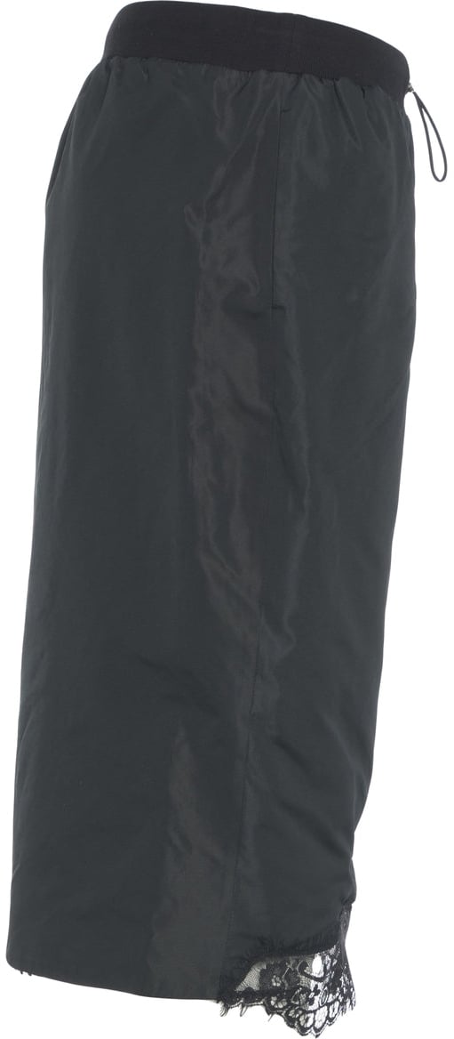 Pinko Skirt with lace details 'Cipriana' Zwart