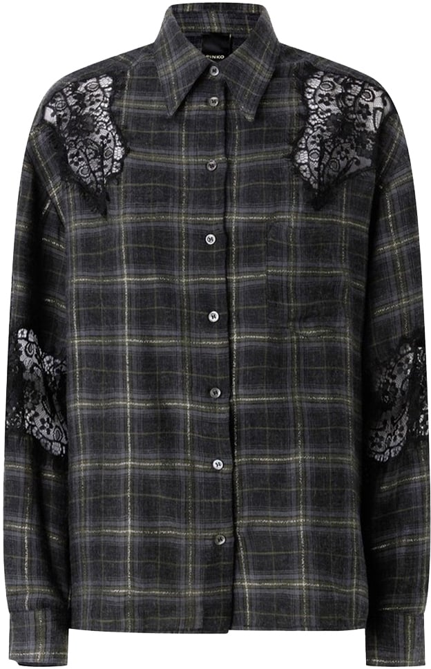 Pinko Shirts Gray Grijs