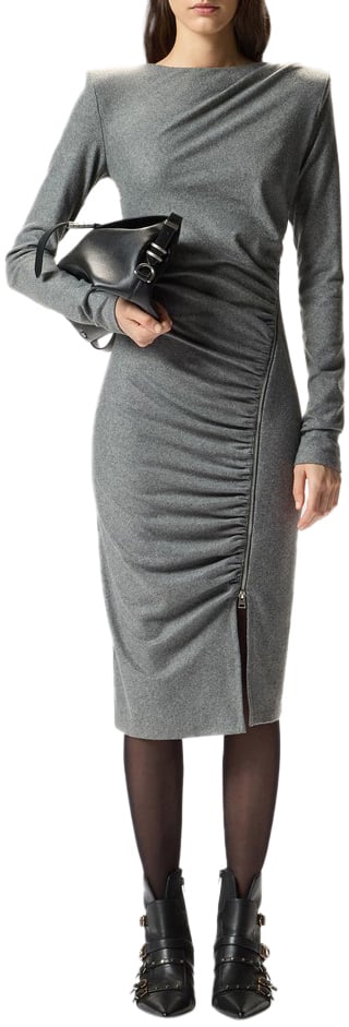 Pinko Dresses Gray Grijs