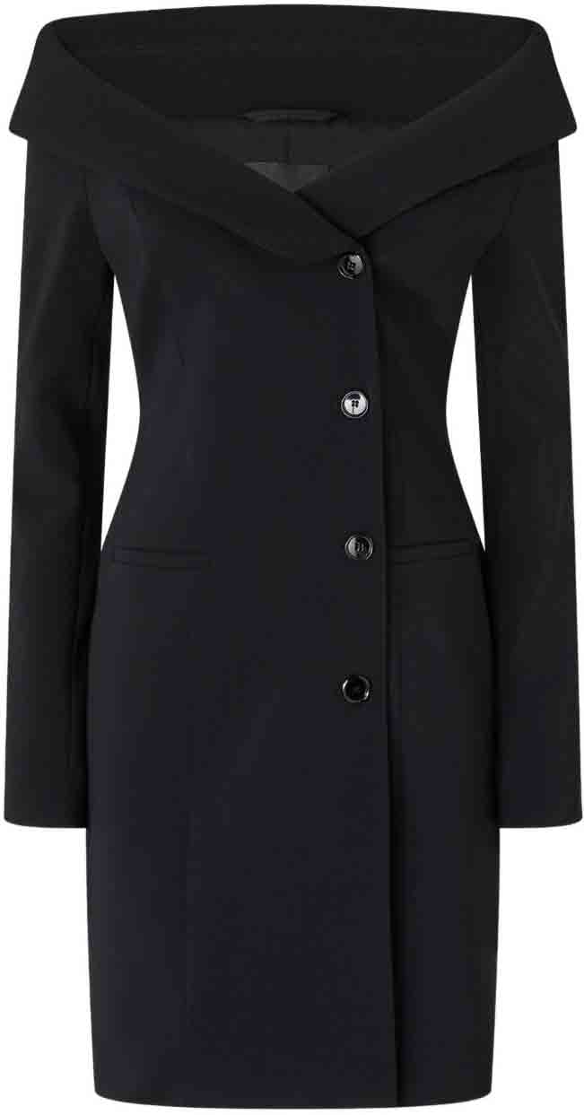 Pinko Dresses Black Zwart