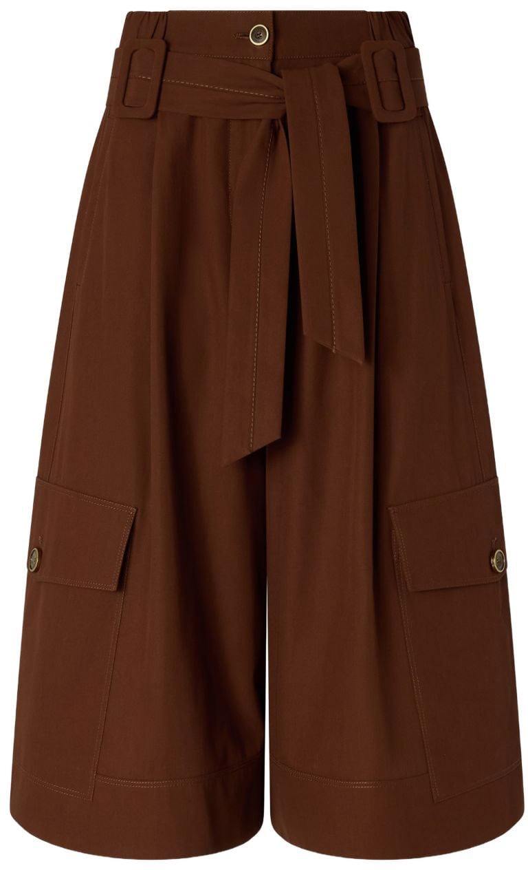 Pinko Shorts Brown Bruin