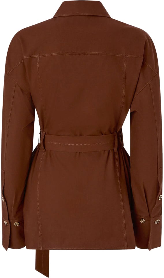 Pinko Shirts Brown Bruin