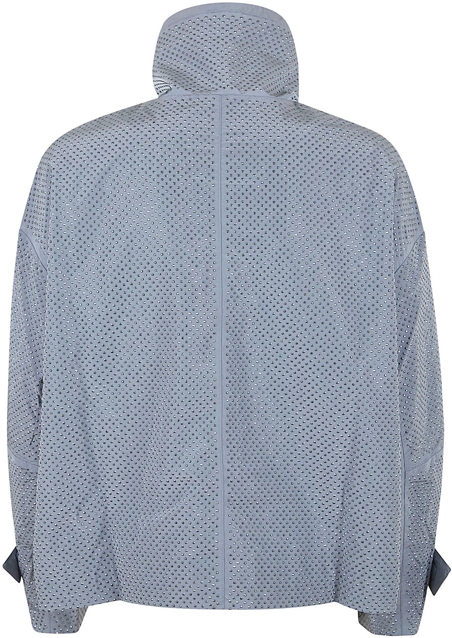 PINKO BABETTE BLOUSON TELA TECNICA Donkergrijs