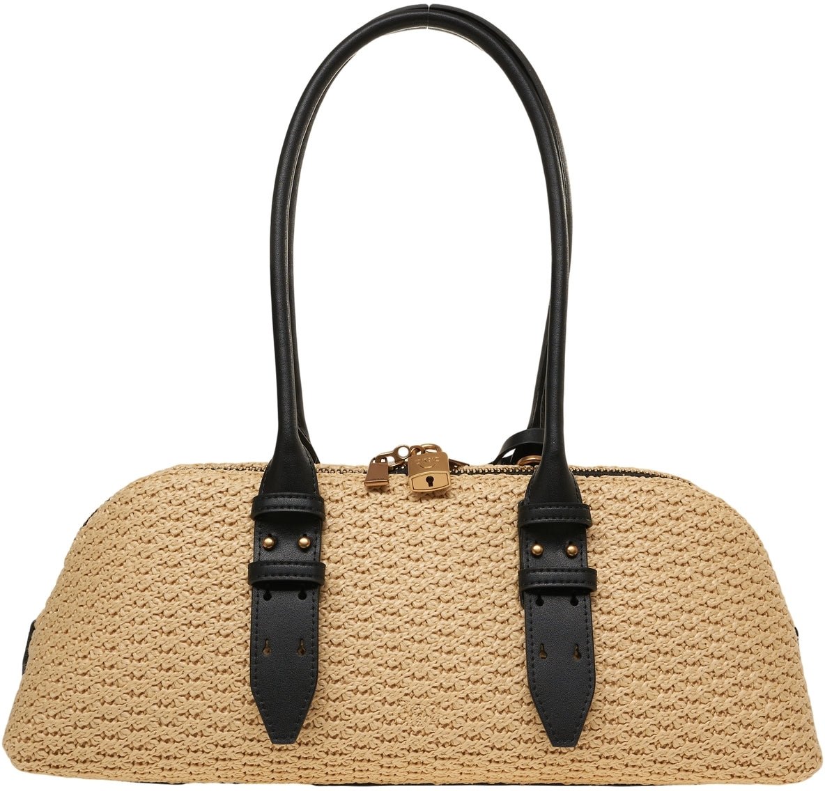 Pinko Shoulder bag 'Bowling' Beige