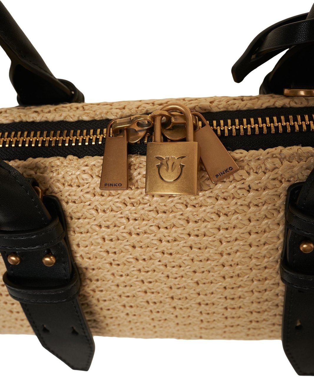 Pinko Shoulder bag 'Bowling' Beige