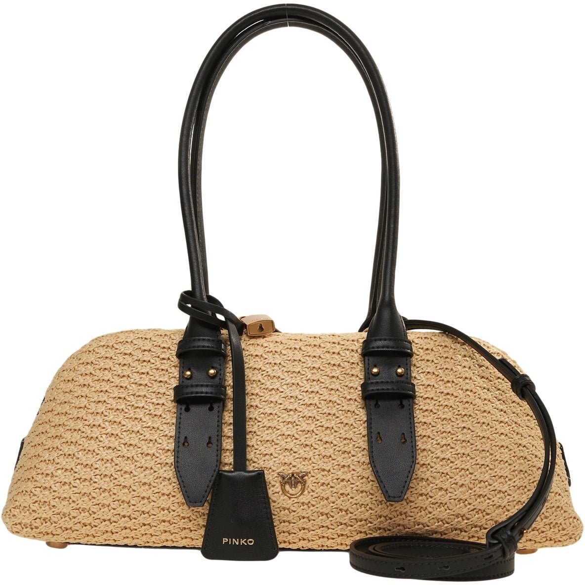 Pinko Shoulder bag 'Bowling' Beige