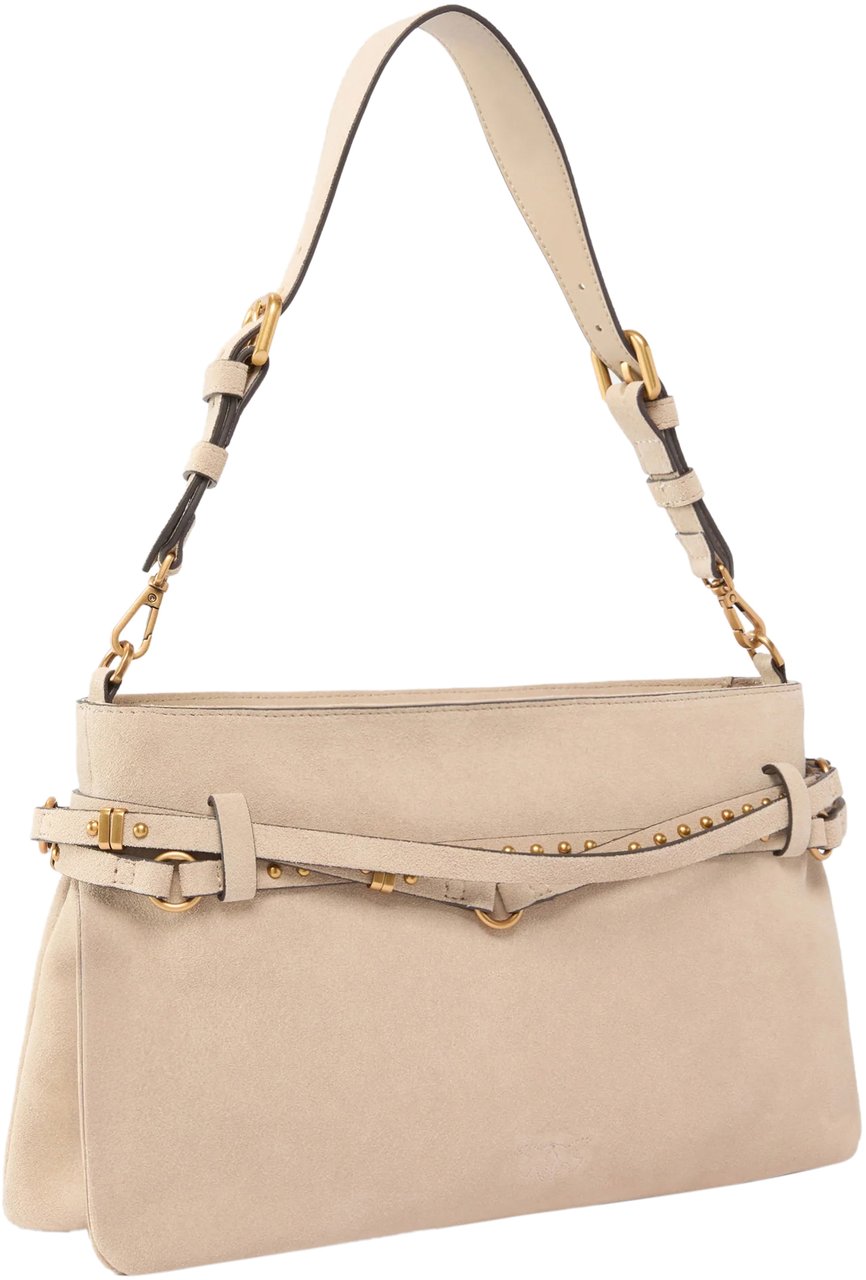 Pinko Bags Beigegrigio Fumoantique Beige