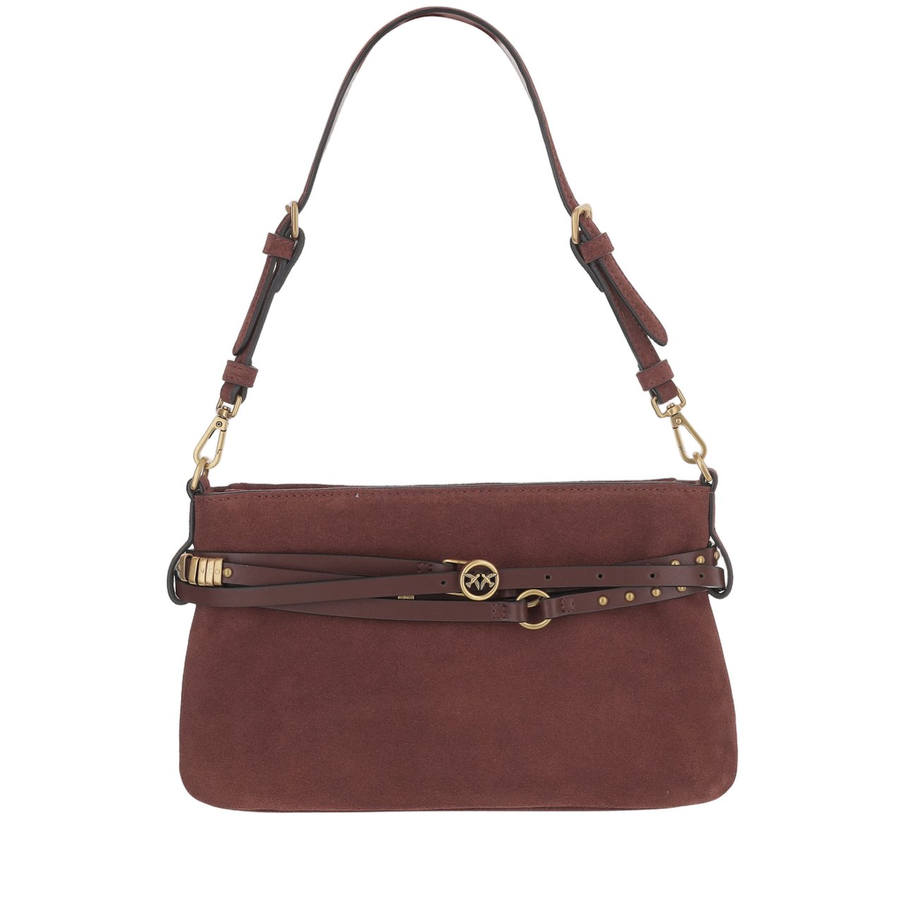 Pinko Shoulder Bag Mini Belt Bag Grijs