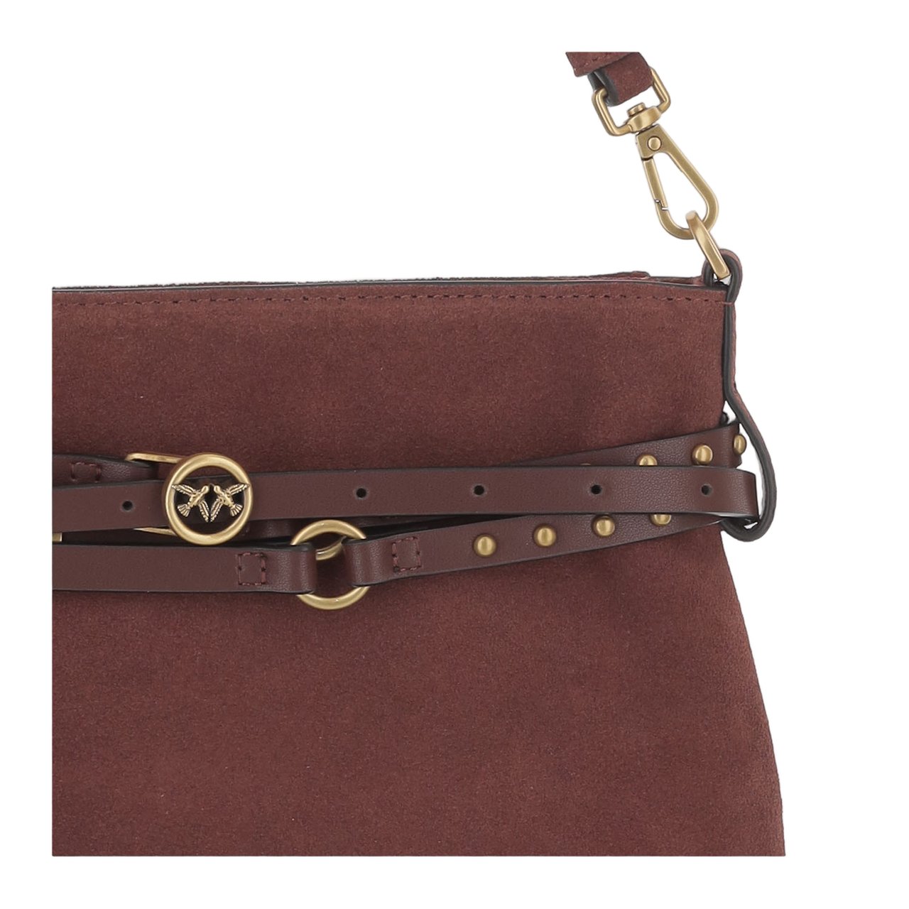 Pinko Shoulder Bag Mini Belt Bag Grijs