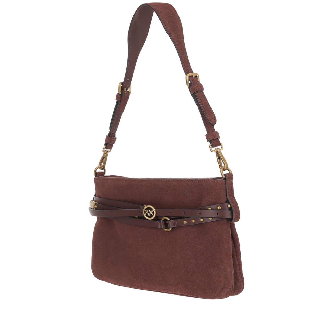 Pinko Shoulder Bag Mini Belt Bag Grijs