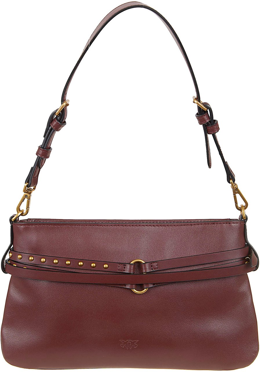 PINKO BELT BAG MINI VITELLO MORBIDO Rood