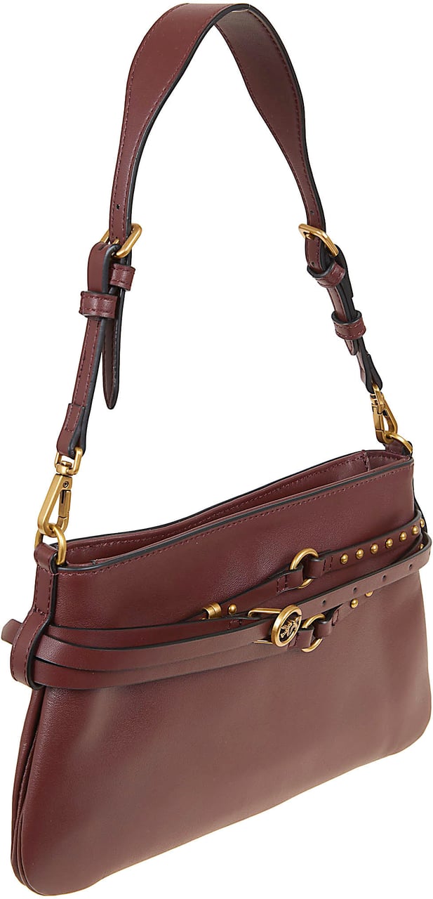 PINKO BELT BAG MINI VITELLO MORBIDO Rood
