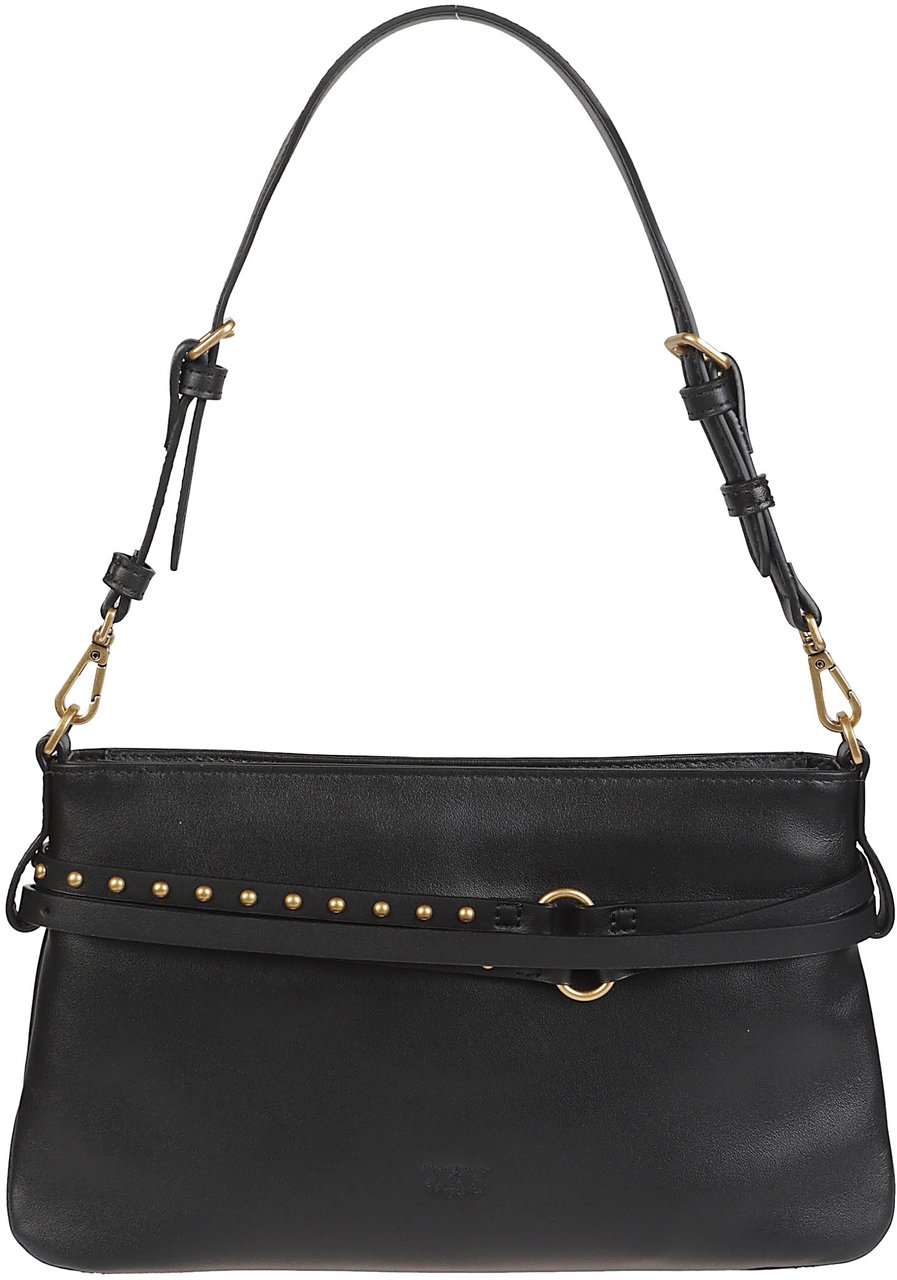 Pinko Belt Mini Bag Black Zwart