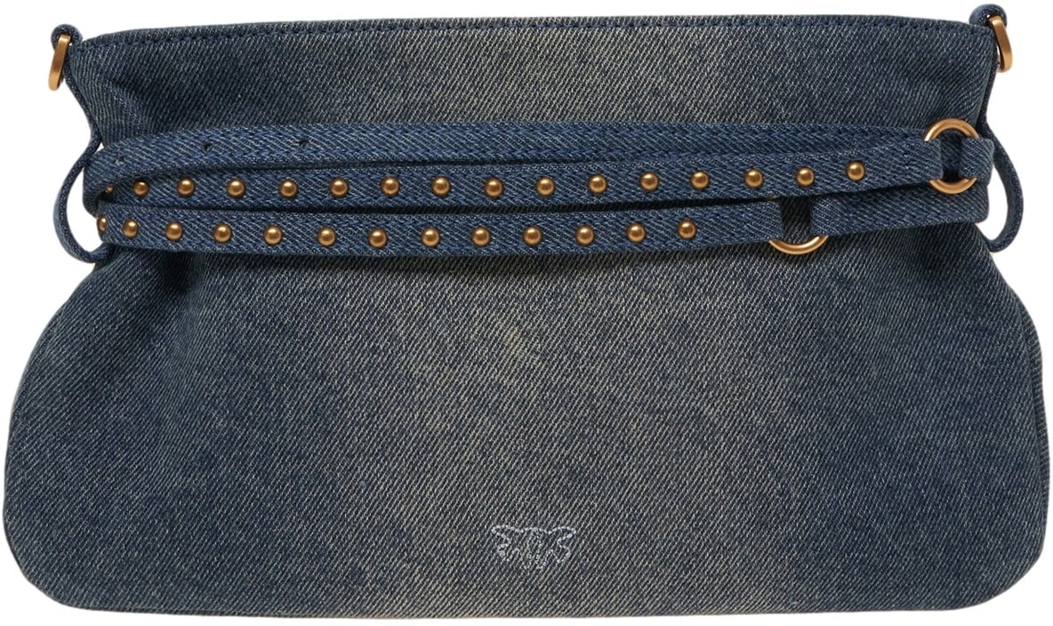 Pinko Clutch 'Belt Bag' Blauw