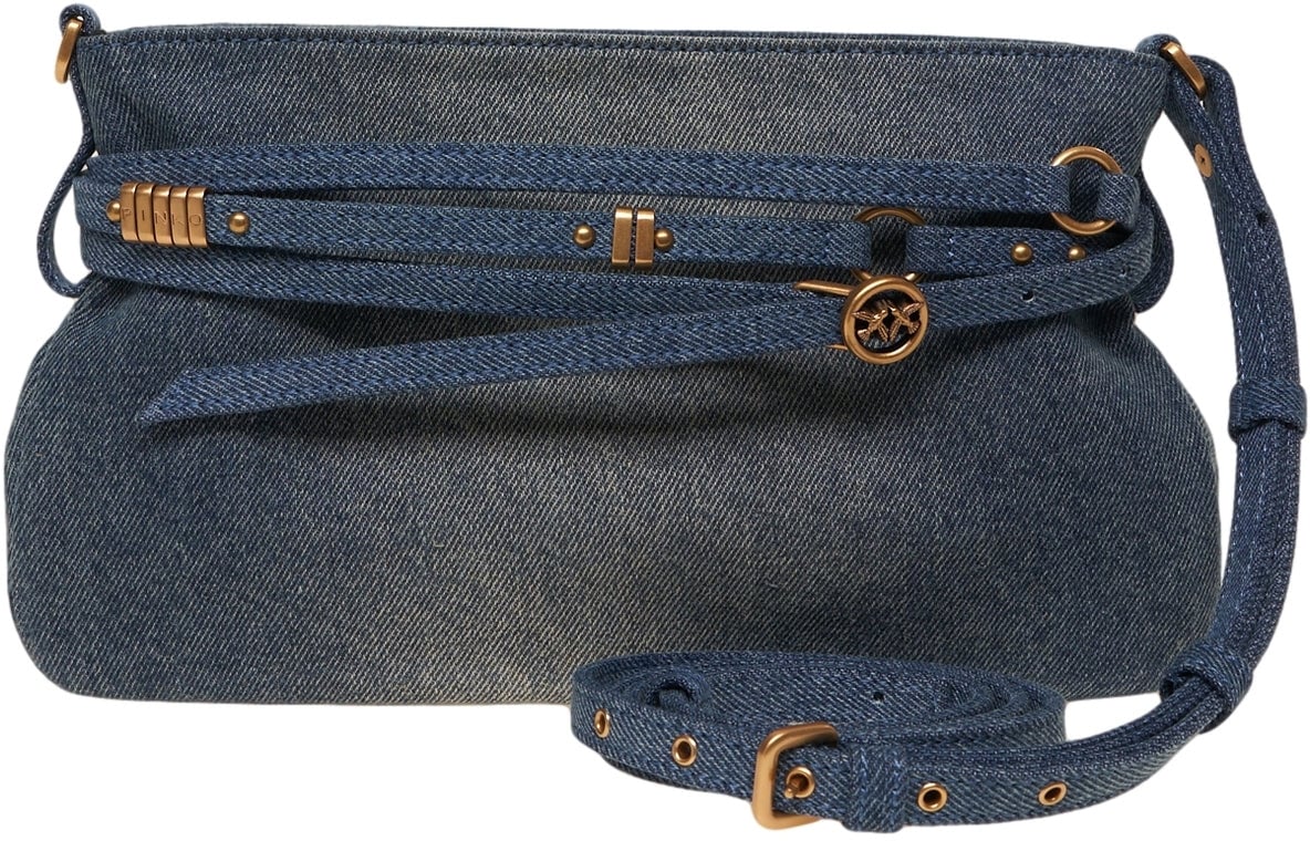 Pinko Clutch 'Belt Bag' Blauw
