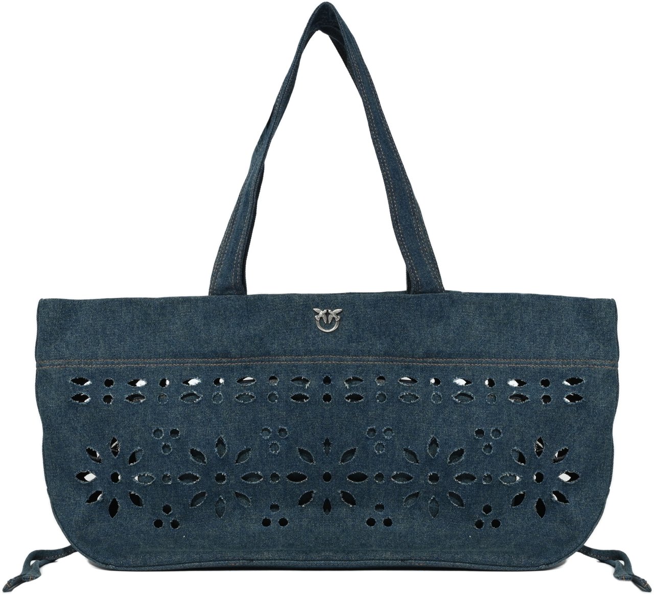 Pinko Bags Lavaggio Marmorizzato-Old Nick Blauw