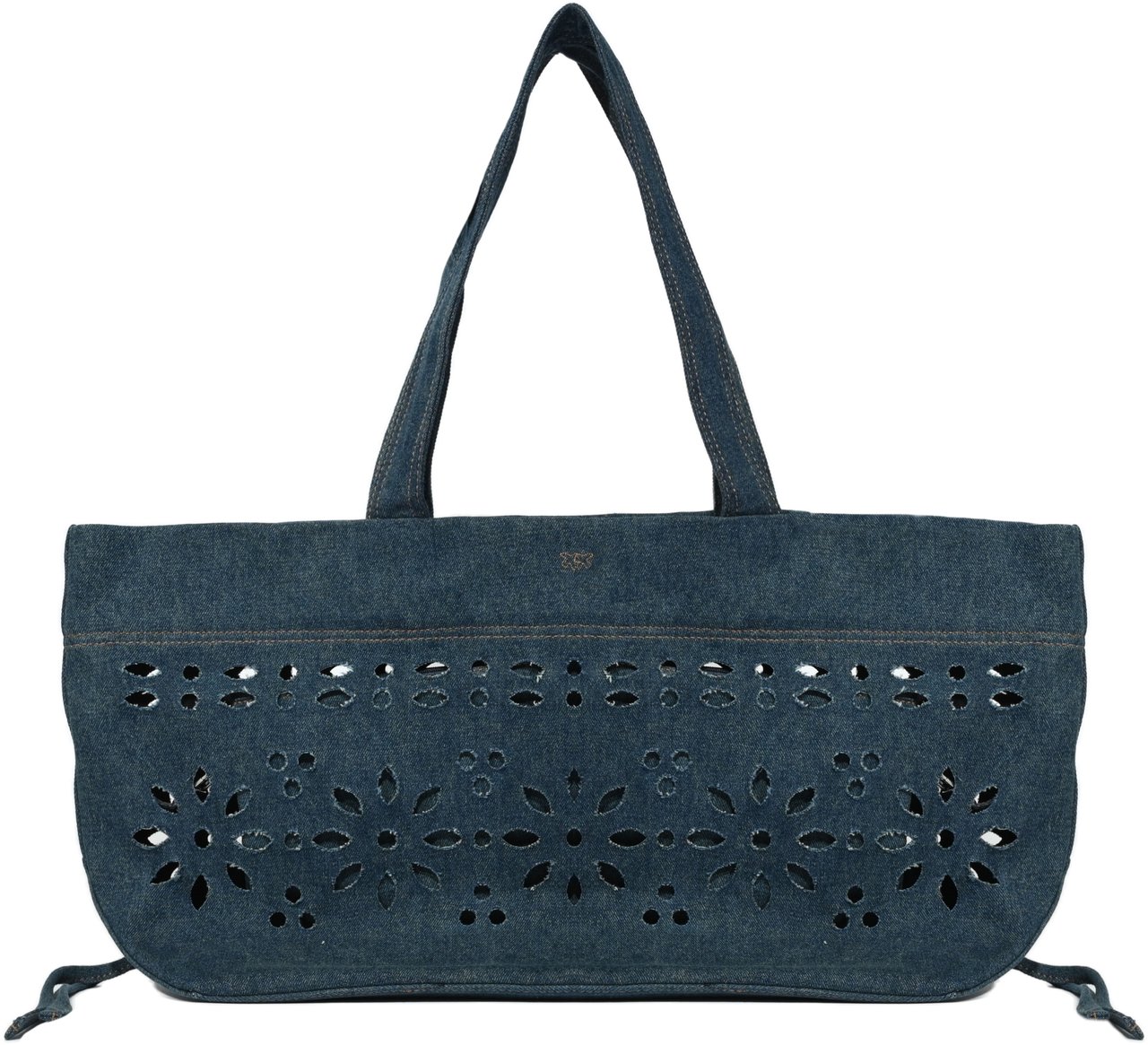 Pinko Bags Lavaggio Marmorizzato-Old Nick Blauw