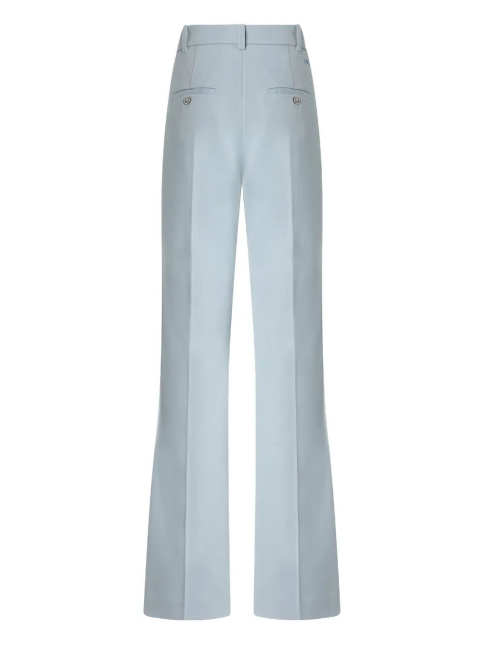 Pinko Flared Front Pleat Tailored Pants Grijs