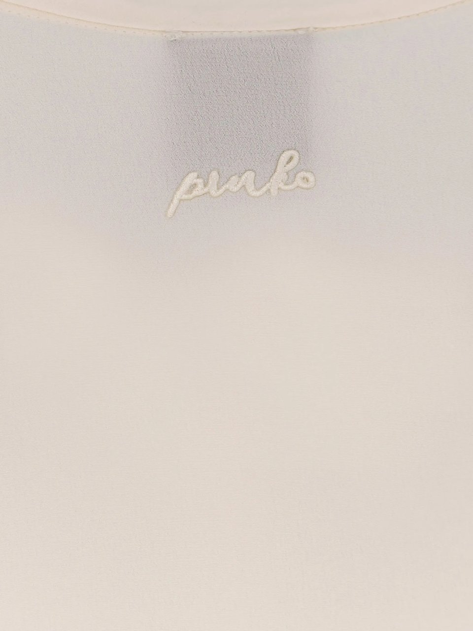 Pinko Blossom Boxy Short-Sleeved Fabric T-shirt Neutraal