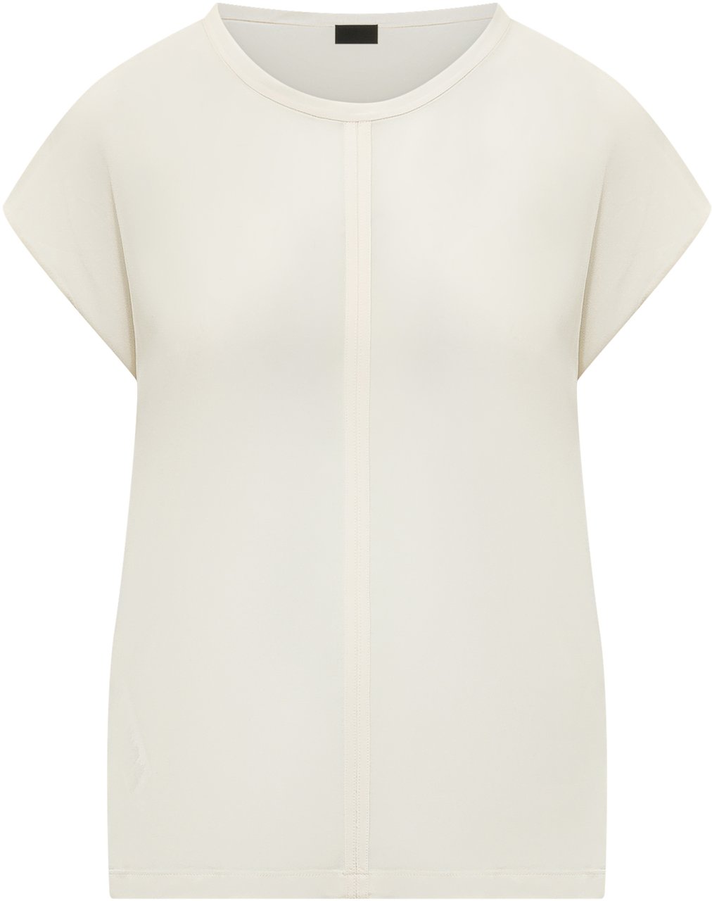 Pinko Blusa Blossom con Maniche Corte Wit