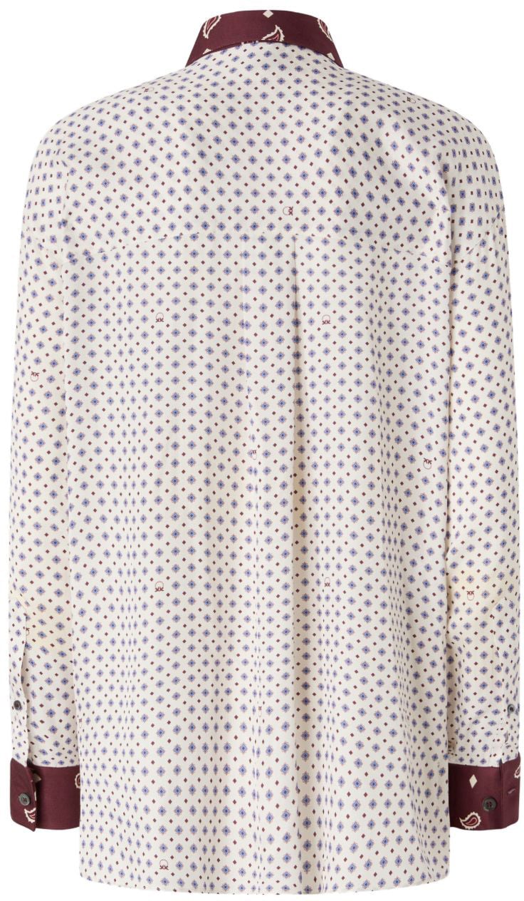 Pinko Shirts Multbordeauxrosso Rood