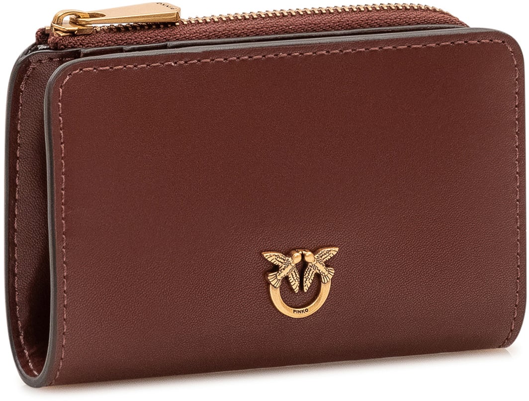 Pinko Portafoglio Mini con Zip Bruin
