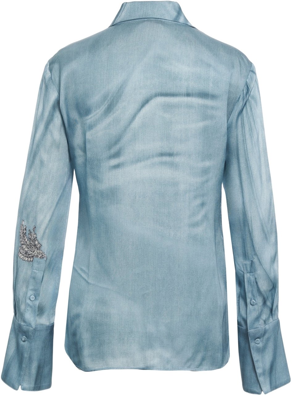 Pinko Blouse 'Christa' Blauw