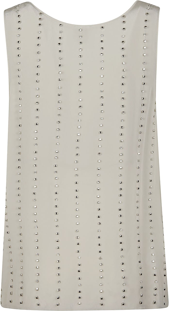 Pinko Tessa Tank Top Grey Grijs